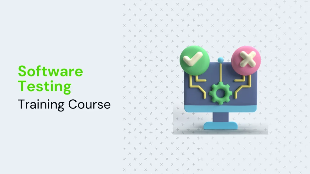 Software testing training promotional banner